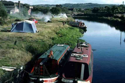 Early Photograph of South Pennine Boat Club